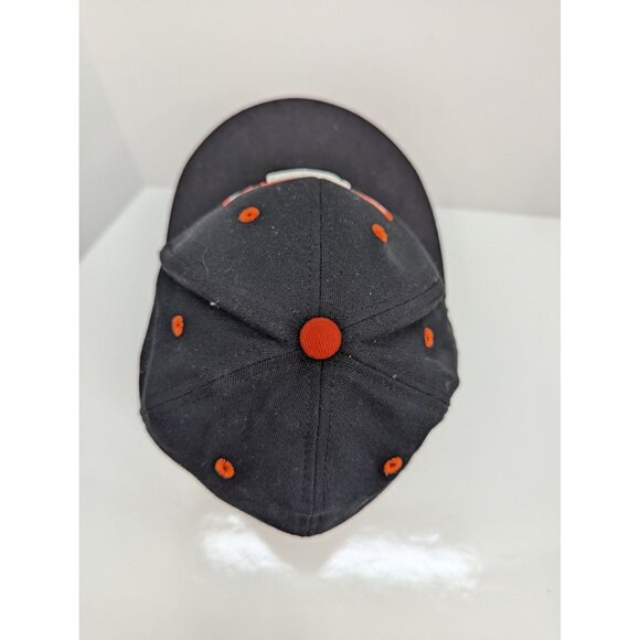 Official Pacific Headwear Baseball Central Fitted Cap Black Med-XL 7 3/8 - 8 - Picture 5 of 8